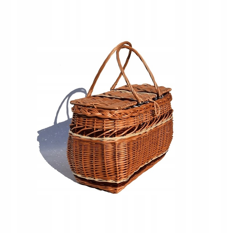 Elegancki kosz na zakupy Solidny koszyk- torebka