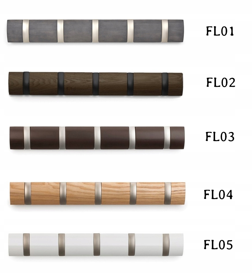 Wieszak ścienny na ubrania Flip 5 Umbra 5 kolorów Marka Umbra