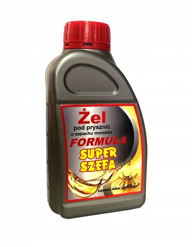 

szalony żel pod prysznic dla szefa olej