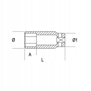 ДЛИННЫЙ УДАРНЫЙ СОКЕТ ТОНКИЙ 1 