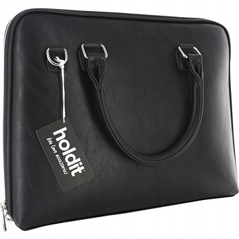 Torba Laptop 14'' Skóra Czarna Holdit 612024