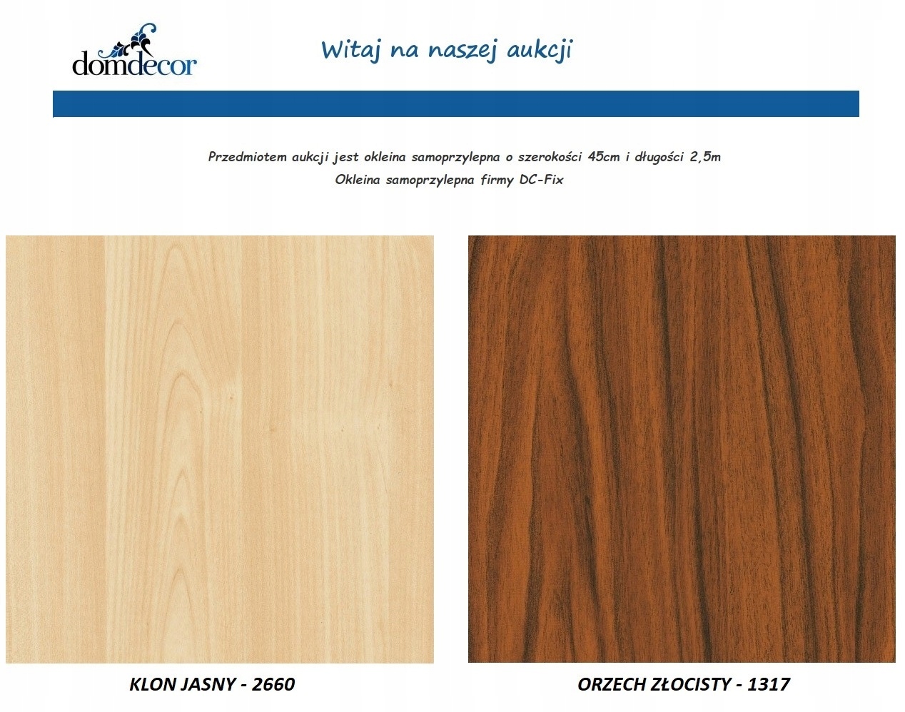 OKLEINA MEBLOWA SAMOPRZYLEPNA TAPETA DC-FIX 45/250 Kod producenta OKLEINA 45/2,5