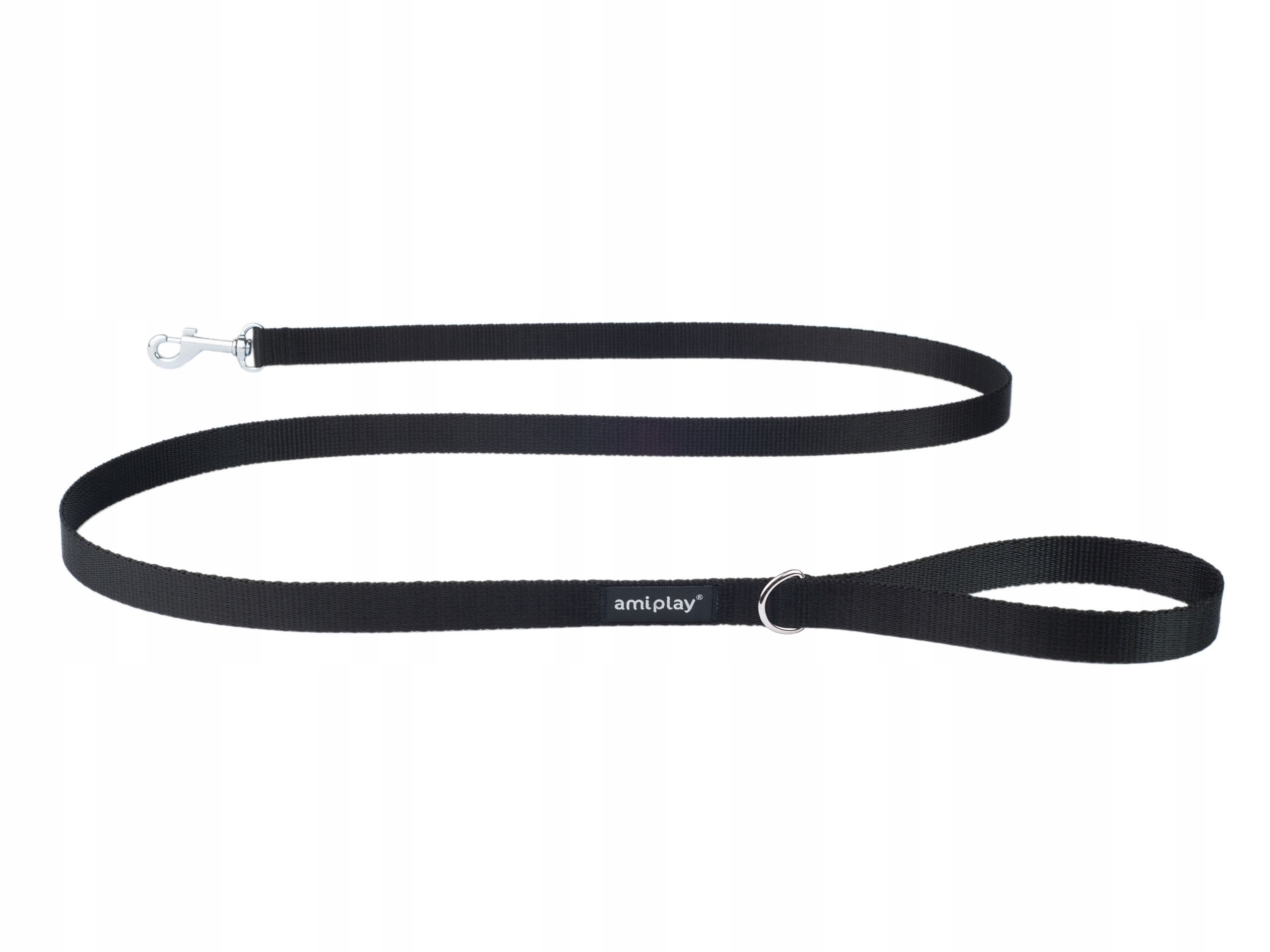 

amiplay Smycz klasyczna Basic 150 cm XL Czarna