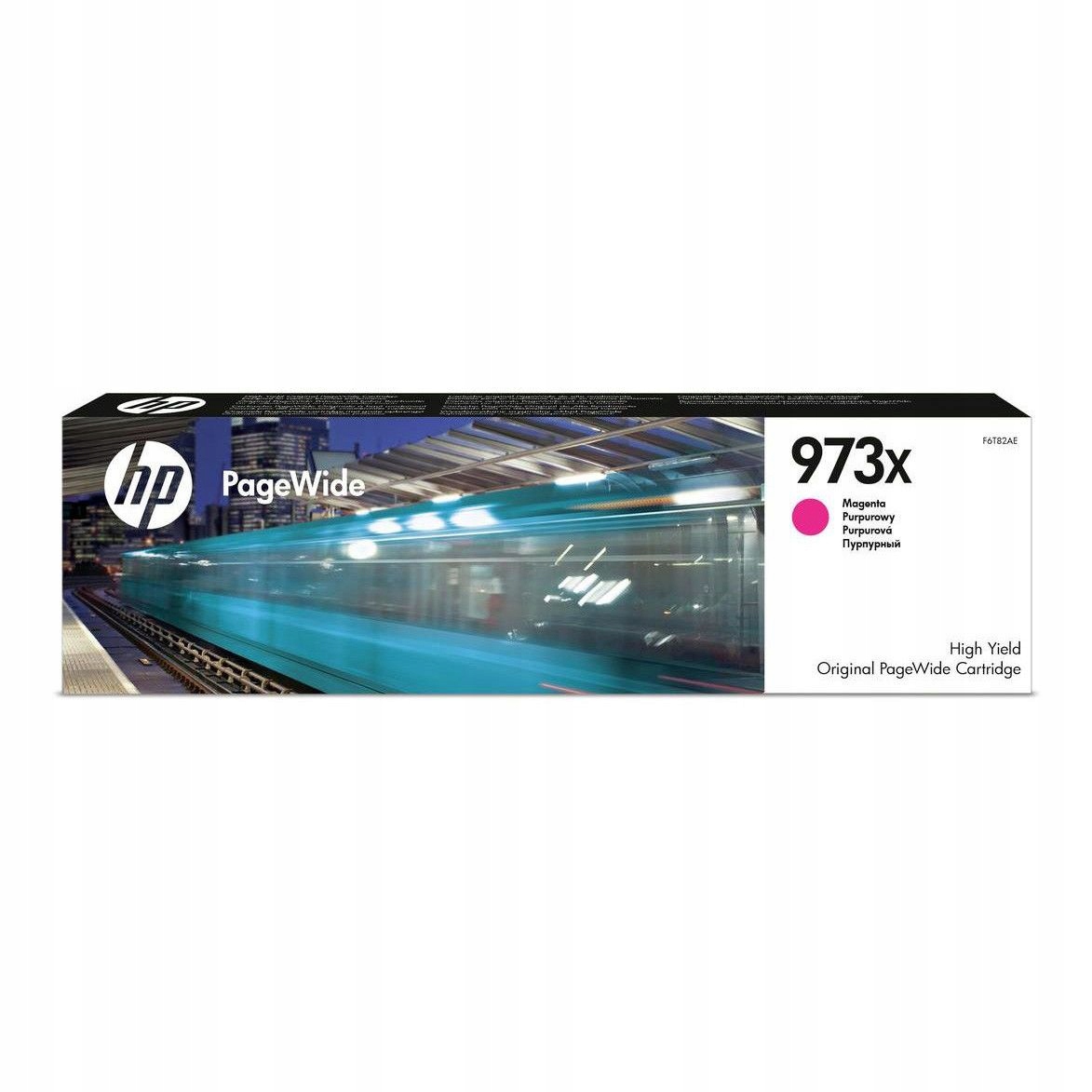 Originálny atrament Hp 973X červený (magenta) F6T82AE Hp PageWide 452 477
