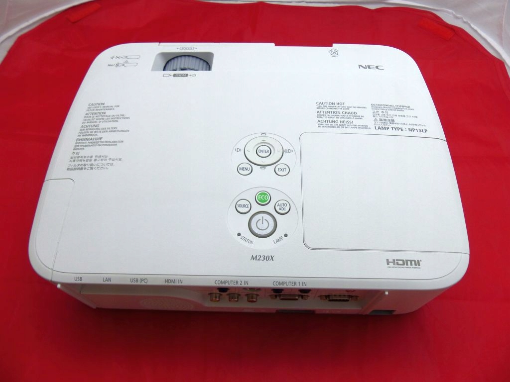 PROJEKTOR RZUTNIK NEC M230X HDMI XBOX PS4 TV KINO Model M230X