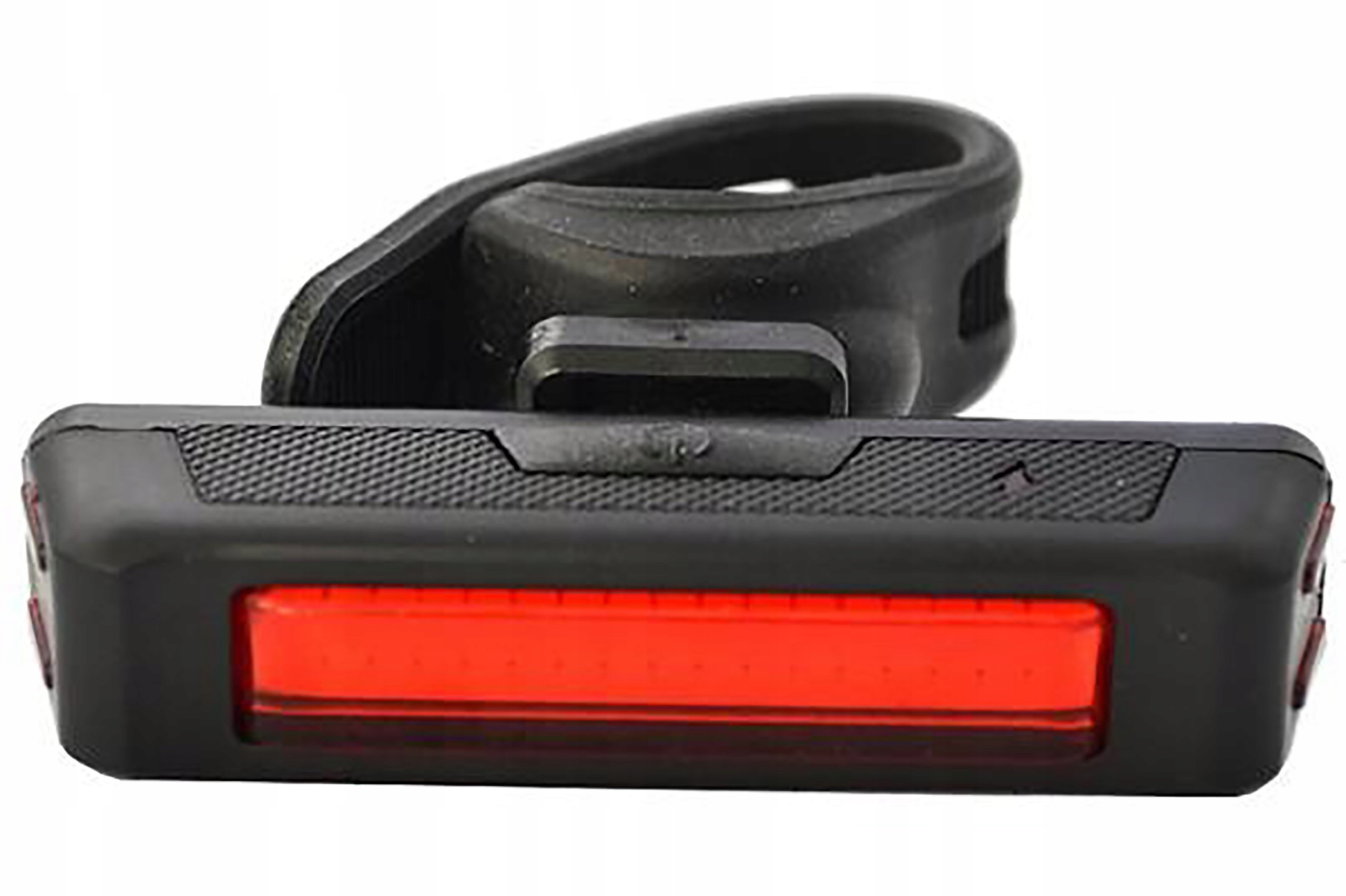 LAMPA rowerowa tył 16 COB LED ładowana USB 100Lm