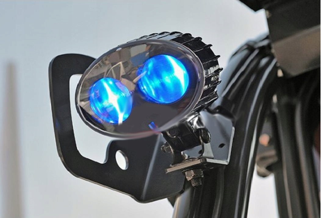 LAMPA BLUE SPOT LED NIEBIESKA 10 80V WOZEK WIDLOWY