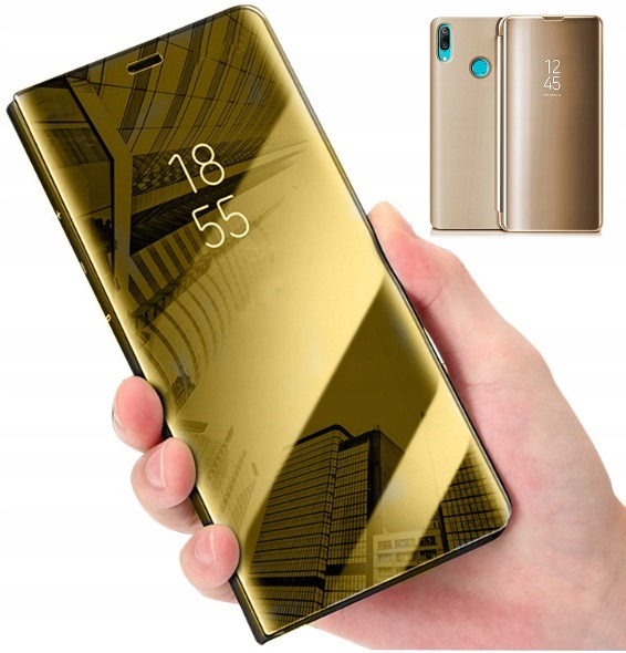 

Etui Clear View Standing do Huawei Y7 2019
