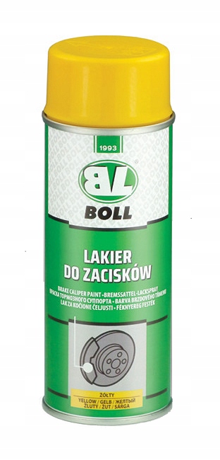 Boll Lakier Do Zacisków Hamulcowych 400ml Żółty