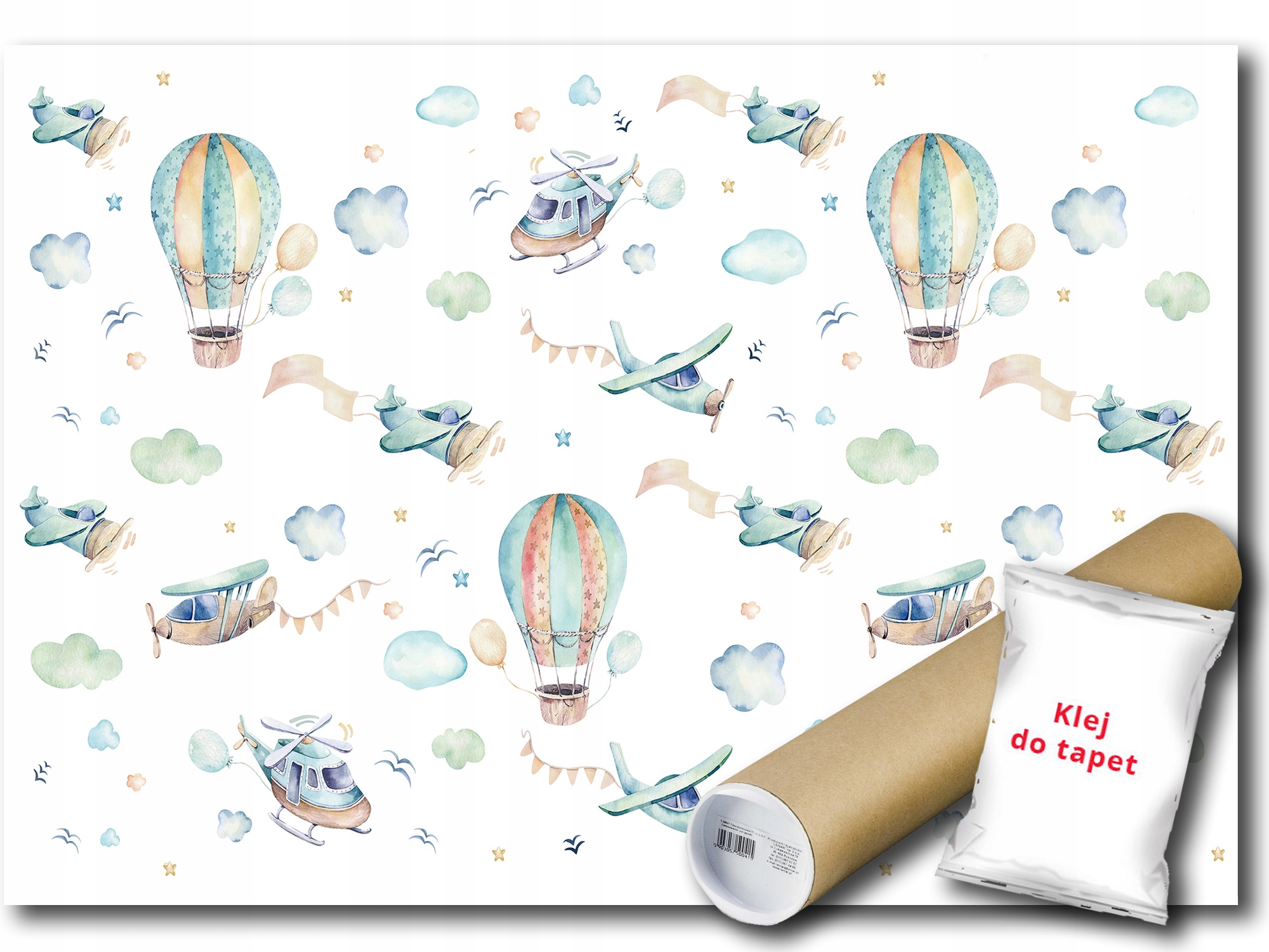 

Fototapeta Flizelina Niebo Balon Samolot 416x254