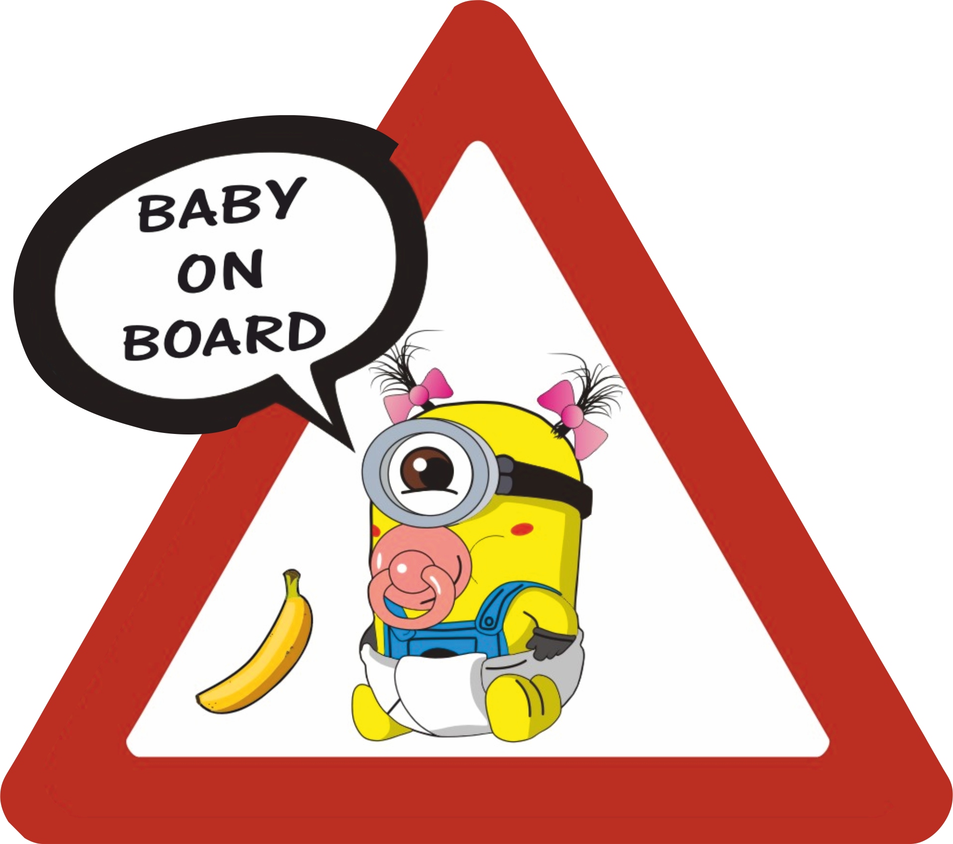 naklejka ostrzegawcza dziecko w aucie rożne wzory EAN (GTIN) 5902003033120