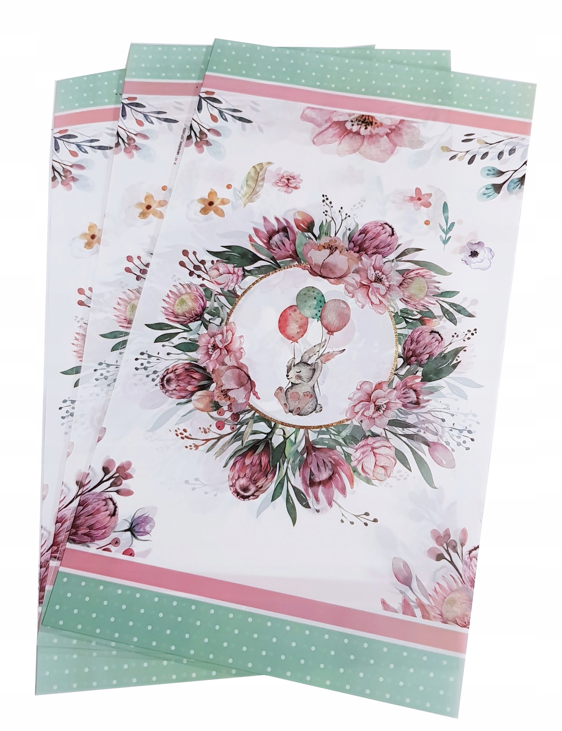 Torebki CELOFAN woreczki foliowe prezentowe BOHO WIELKANOCNE 20x35 10 szt. Rodzaj torebka