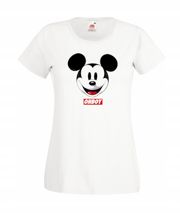 

XL Koszulka Damska Myszka Miki Mickey Mouse Wzory