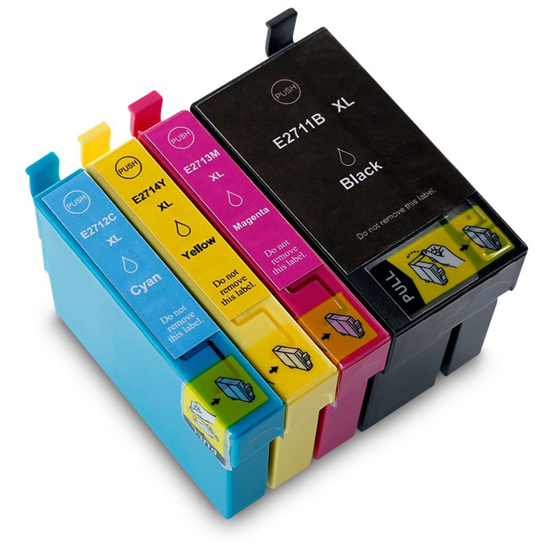 

4x Tusz Do Epson T2711-2714 WF-7710DWF WF-7610DWF