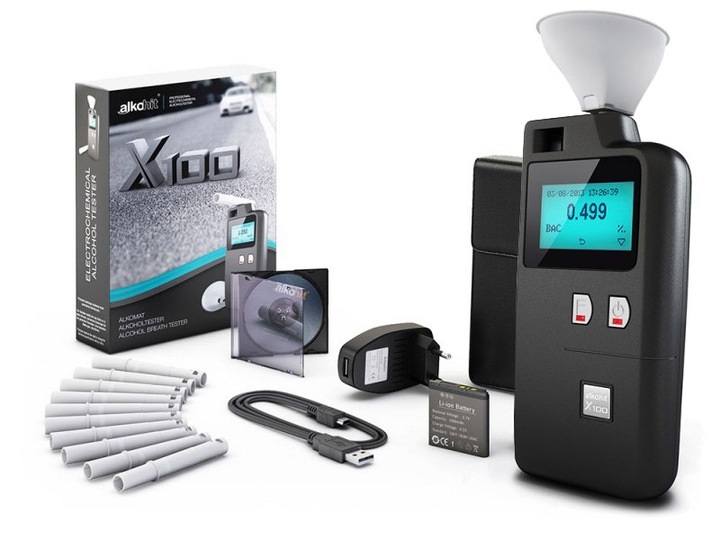 

Alkomat elektrochemiczny Alkohit X100 Dowodowy