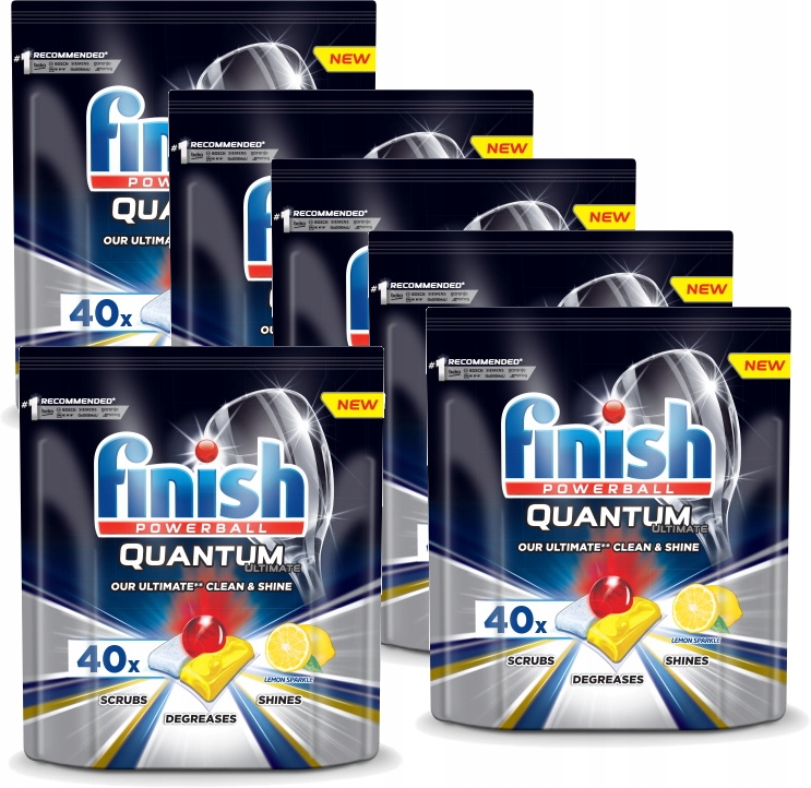 

Finish Tabletki Quantum Ultimate 240 Zmywarki Lemo