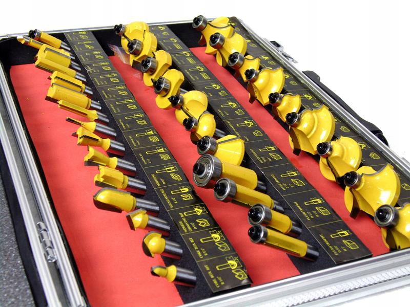 GRAPHITE FREZARKA GÓRNOWRZECIONOWA 59G717 TULEJE 6-8-12mm +FREZY 35 WALIZKA Zasilanie sieciowe