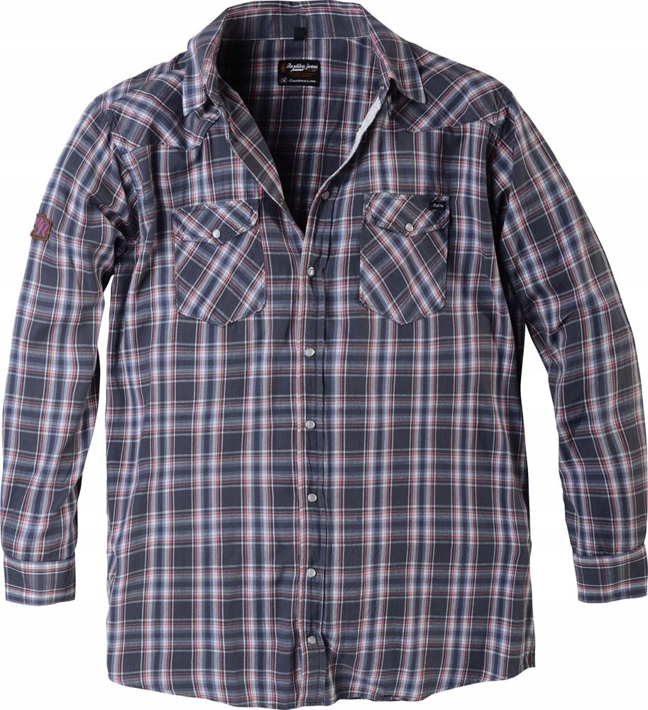 Replika Velké Rozměry Košile Délka Rukávu 2XL 138 Cm