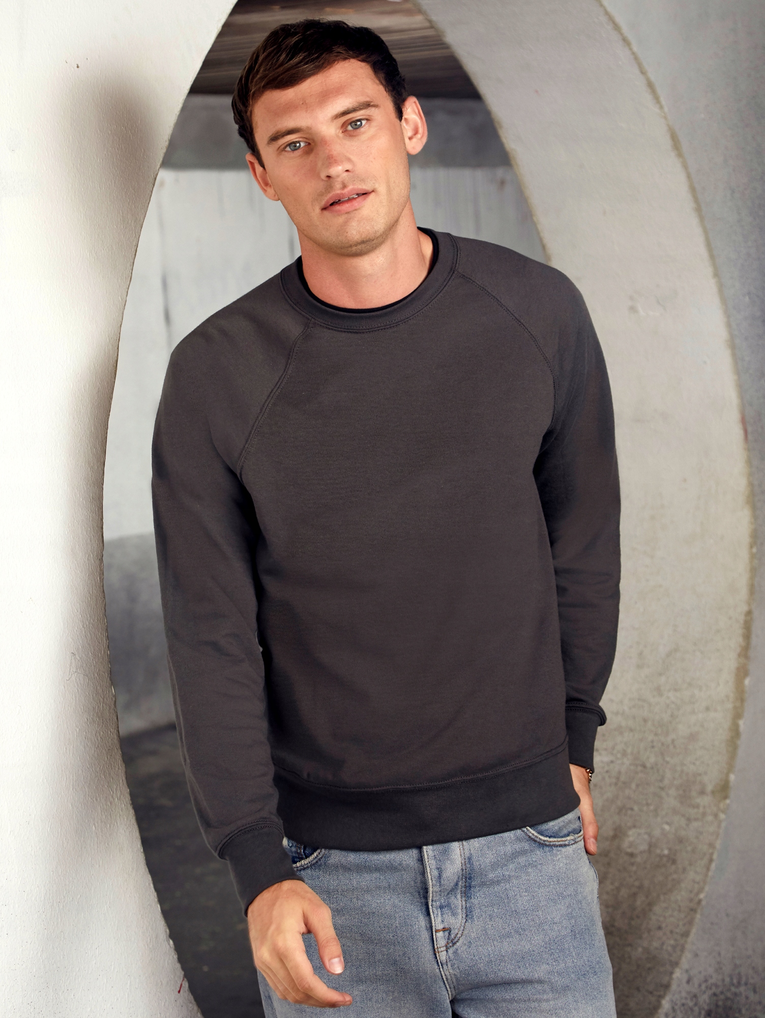 BLUZA - FRUIT OF THE LOOM - RAGLAN LIGHT XXL Model Raglan Sweat