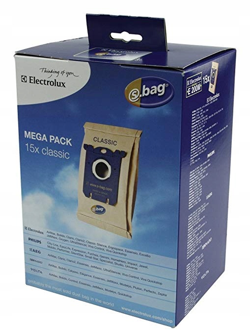 

Worki S-bag E200M do Classic Silence 15 szt.