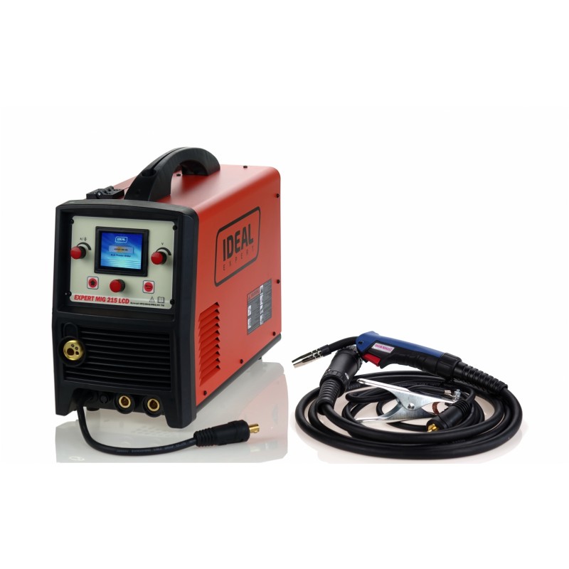 Półautomat spawalniczy migomat Ideal 215 LCD Alu