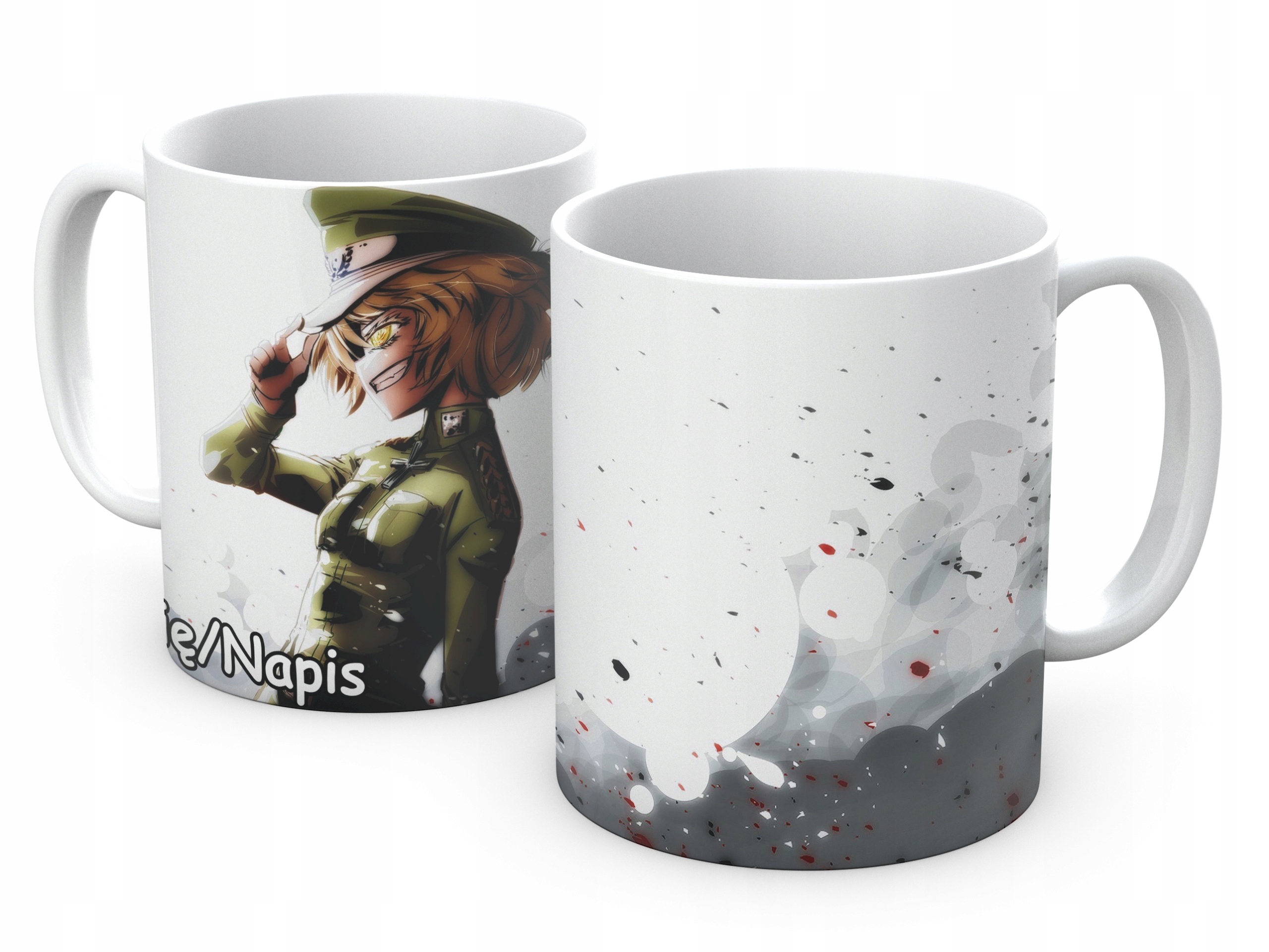 

Kubek 330ml anime manga Youjo Senki imię