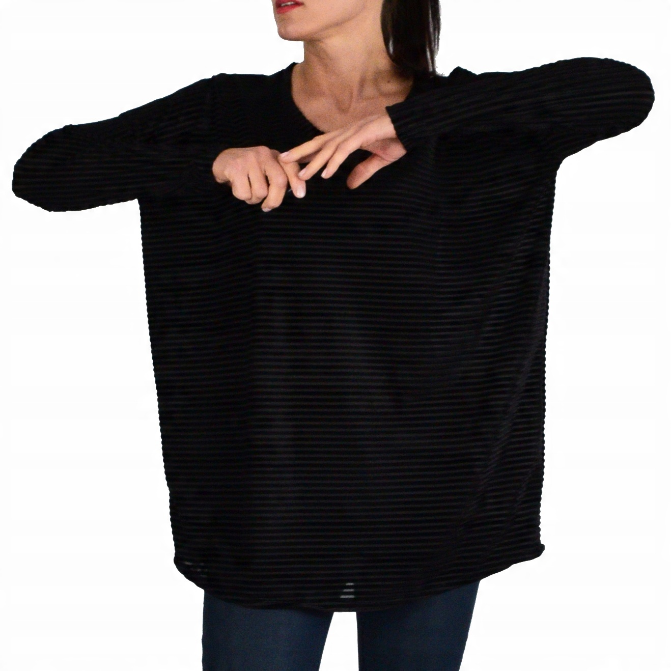 

XL / 2XL _ oversize bluzka dzianina Collibri 667