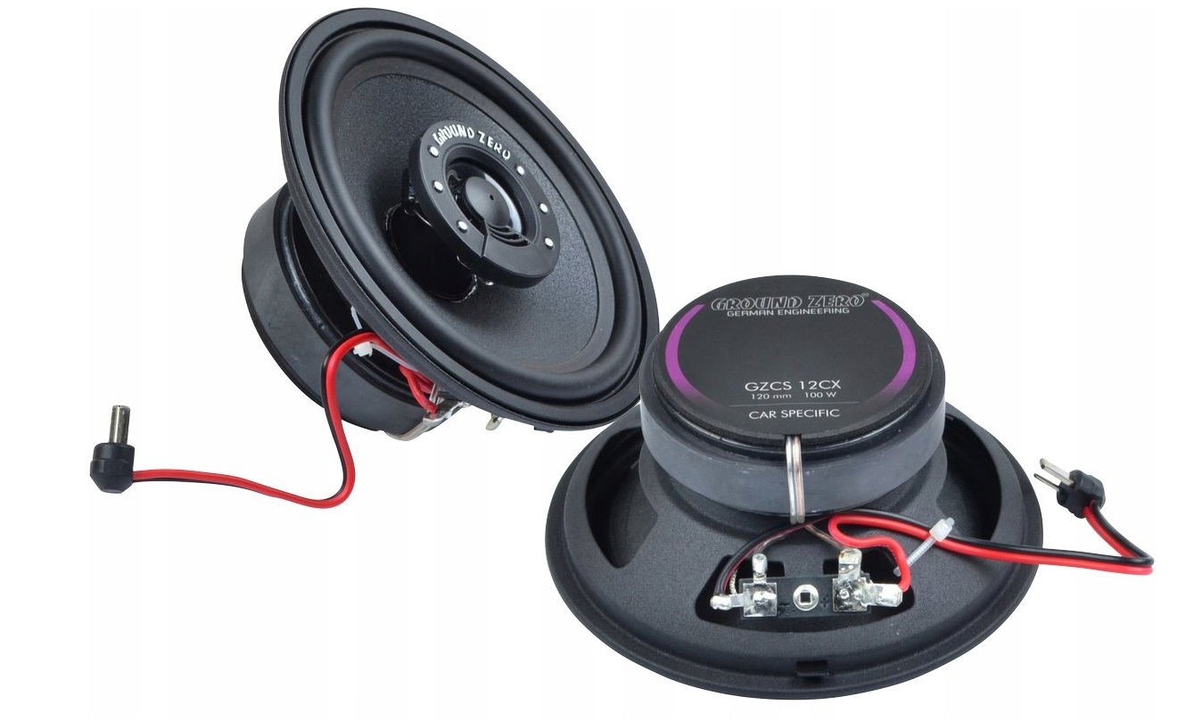 Ground Zero GZCS12CX reproduktory do auta Mercedes W124 lisované 120mm