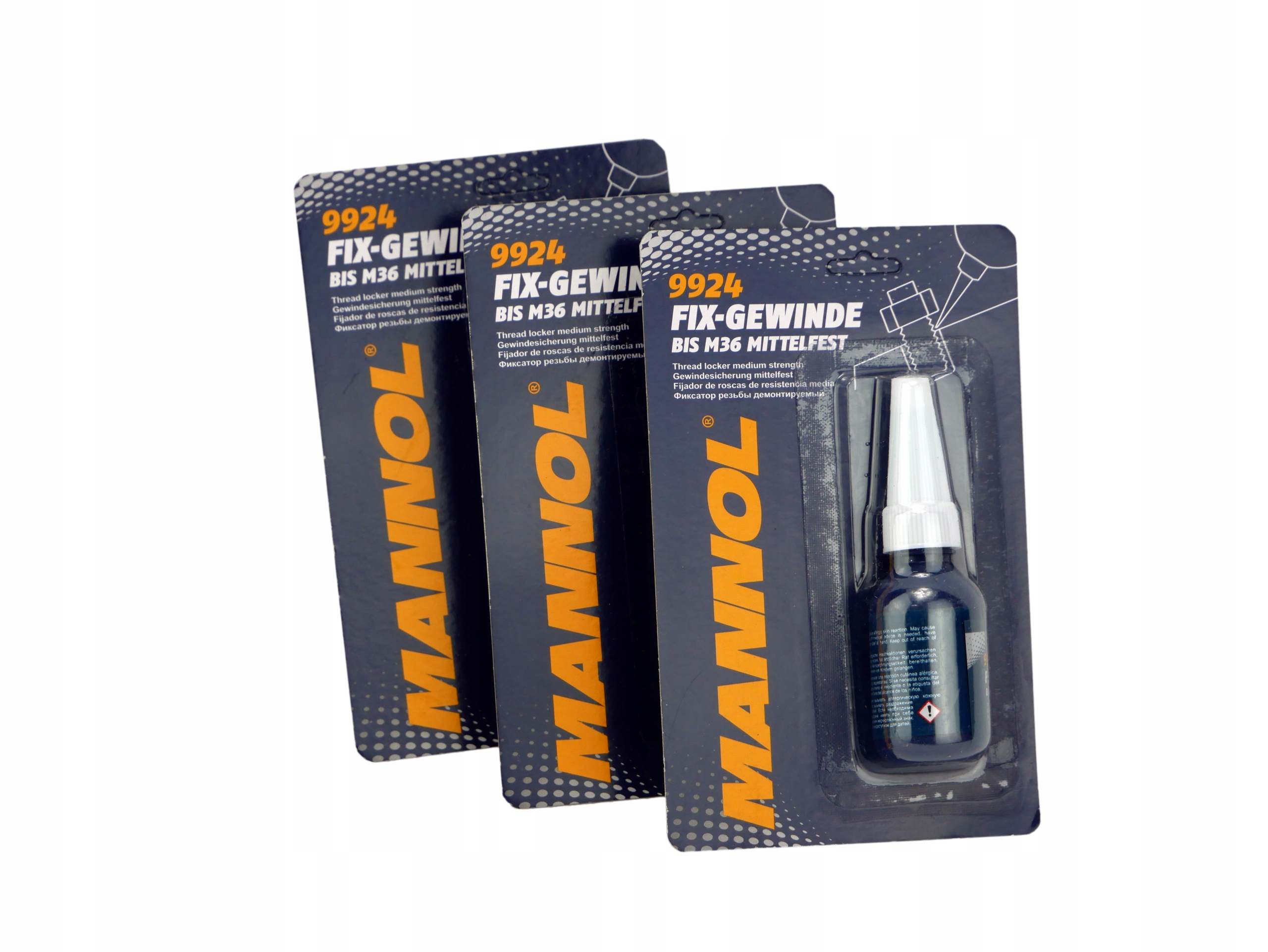 

Mannol 9924 Klej Do Gwintów Średnio Mocny 3 Szt