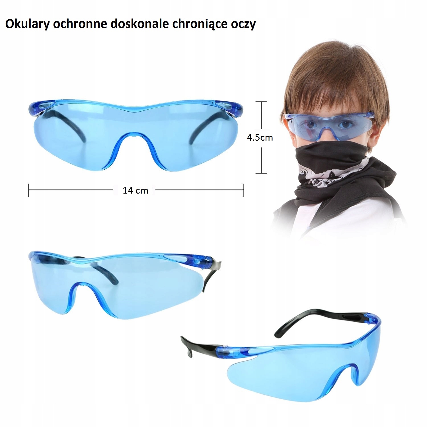 AKCESORIA DO NERF KAMIZELKA OKULARY 100 STRZAŁEK Marka inna