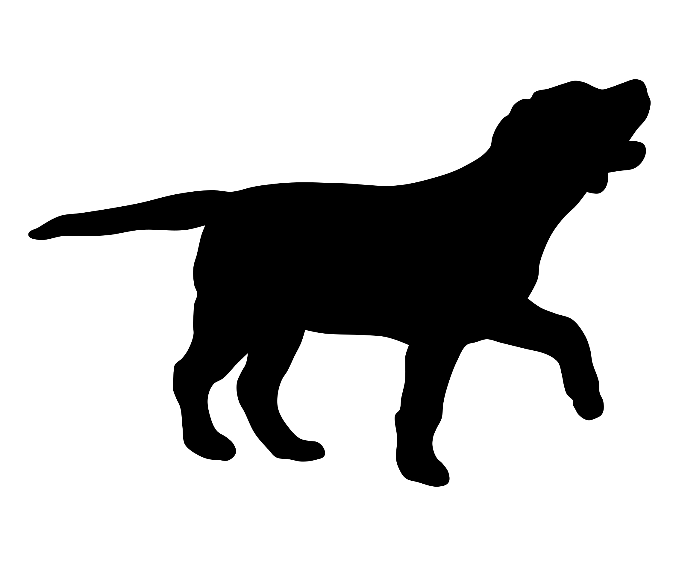 naklejka na samochód pies szczeniak 12x8cm