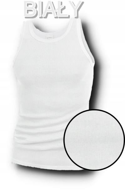 PG. Podkoszulek męski saltex prążk bawełna L MAX Rozmiar L