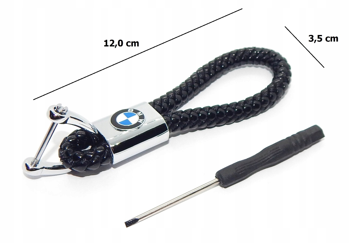 

Smycz brelok do kluczy Bmw skóra, plecionka
