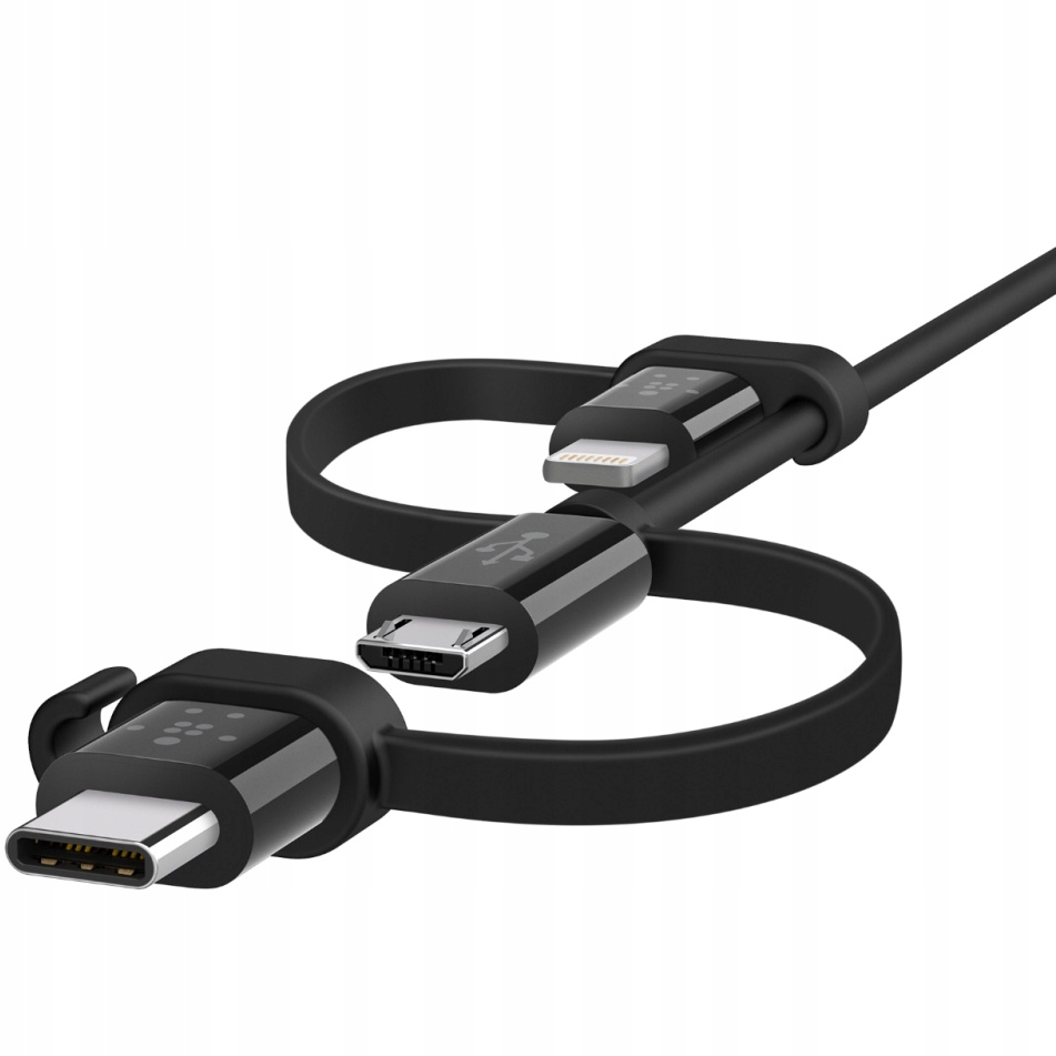 

Lightning, Usb-c, micro - Kabel Belkin Uniwersalny