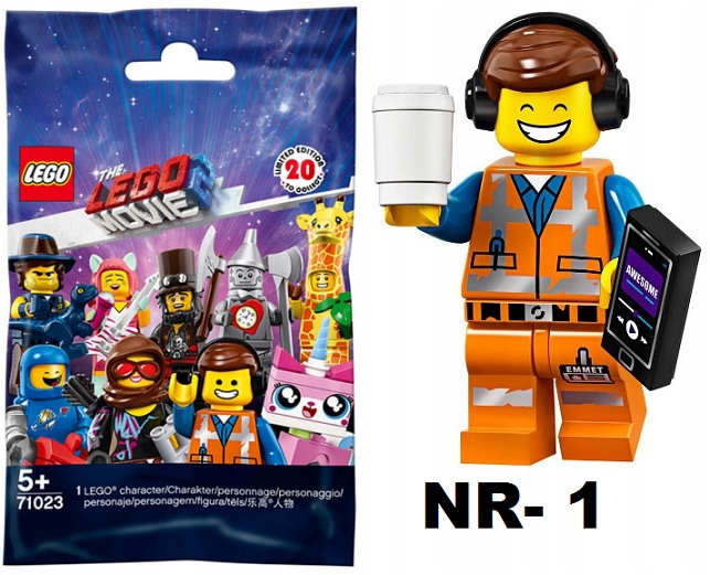 LEGO 71023 MOVIE 2 MINIFIGURES EMMET NR1