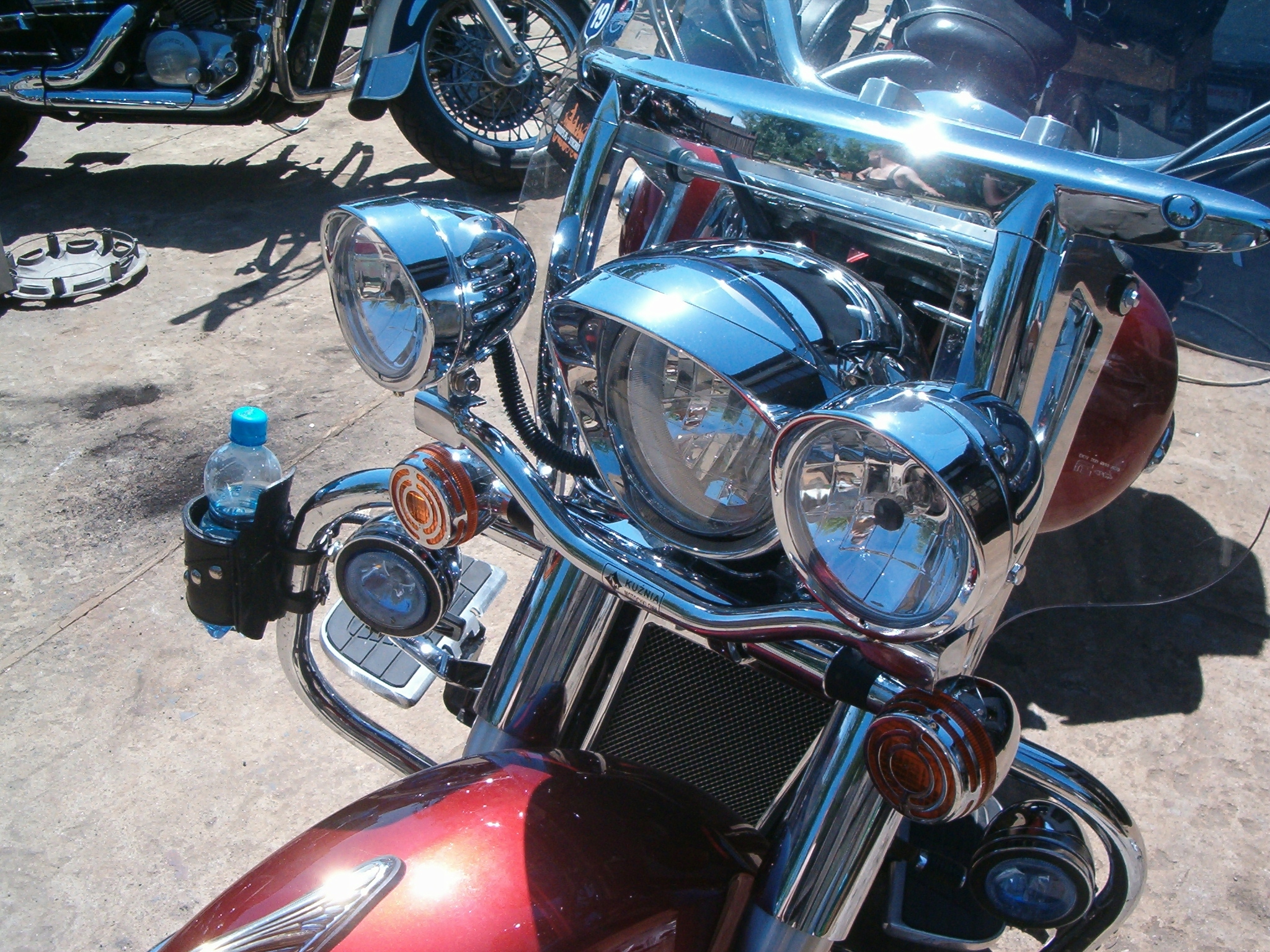 HONDA VTX1300 RETRO WSPORNIK SWIATEL LIGHTBAR Parts manufacturer Other