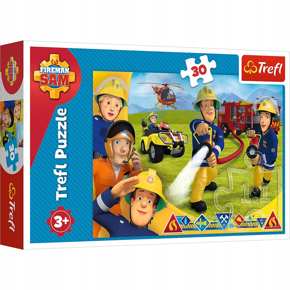 

Puzzle Strażak Sam Ugasić Pożar Trefl 30el