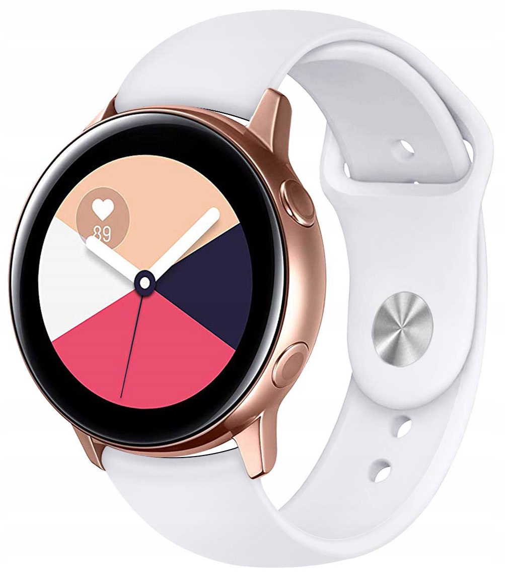

Biały pasek do Samsung Galaxy Watch Active 2 44mm