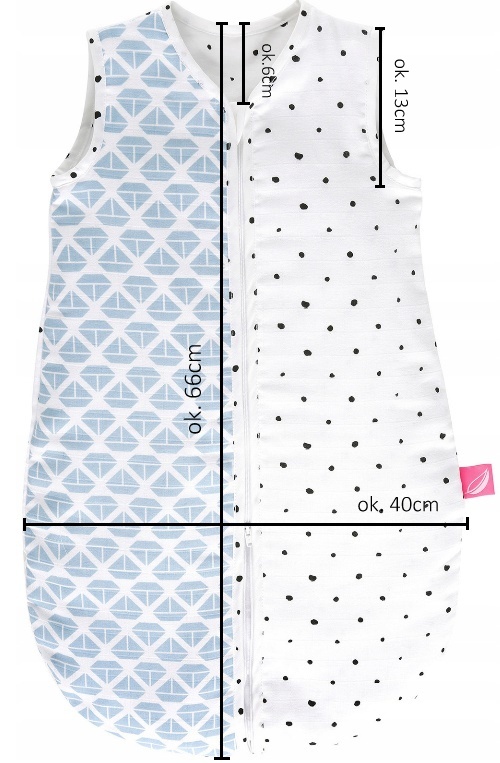 Śpiworek muślinowy do spania 0-6 mies. Motherhood Bohater brak