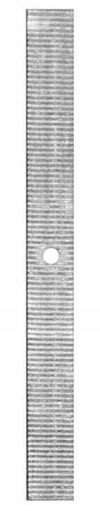 

Taśma aluminiowa cięta 60 mm z otworem 3,4 mm /1kg