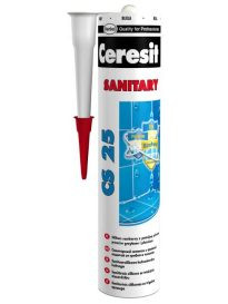 CERESIT CS 25 silikon sanitarny 280 ml bezbarwny