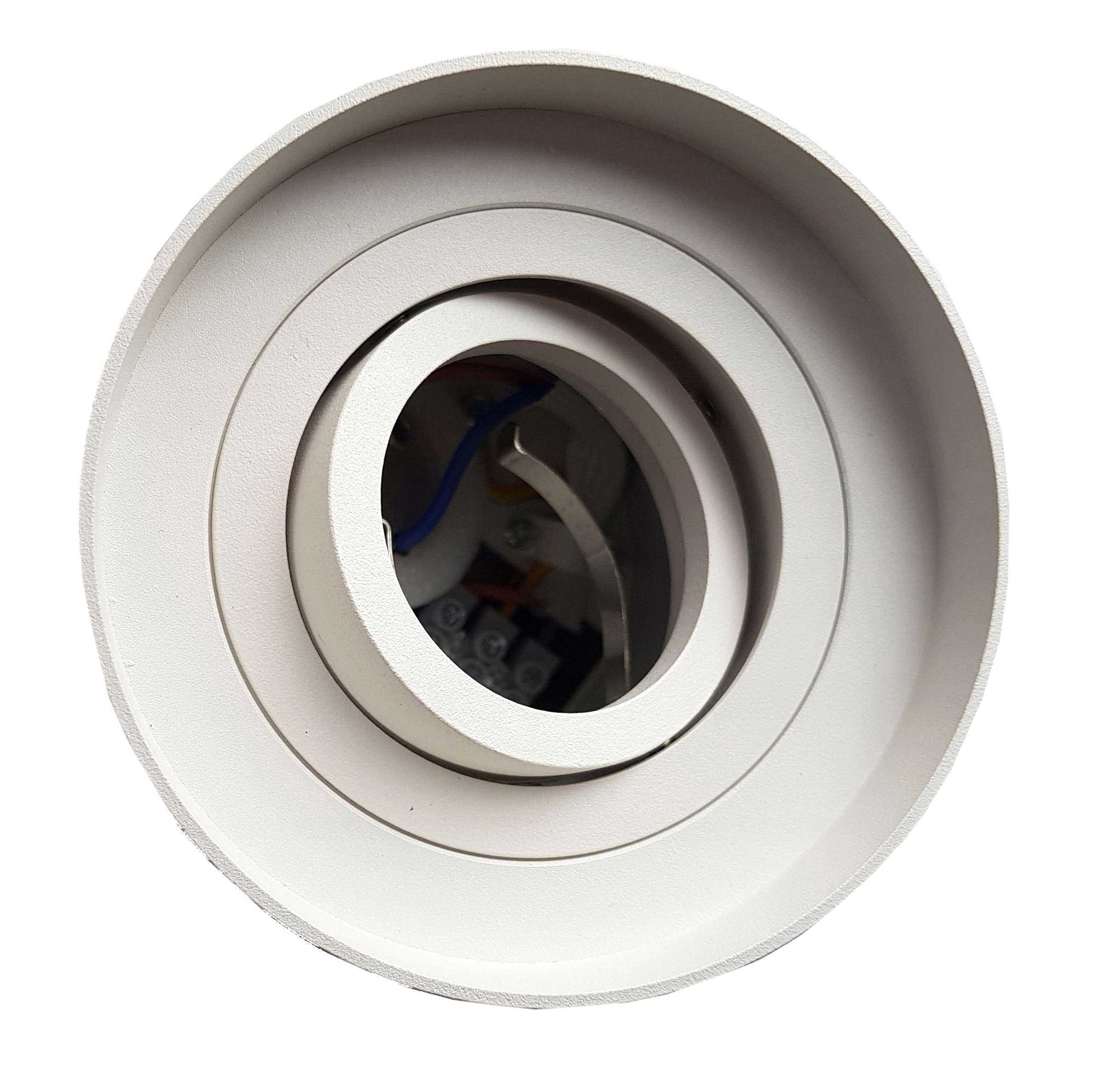 OPRAWA NATYNKOWA Spot TUBA LED GU10 Ruchoma BECZKA Kolor biały