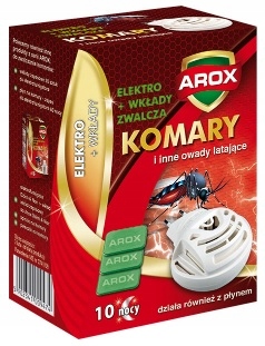 

Arox Elektrofumigator Dwufunkcyjny + Wkłady 1+10
