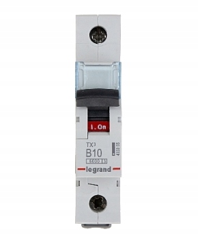 

Legrand TX3 Wyłącznik Nadprądowy 1P B10A S301