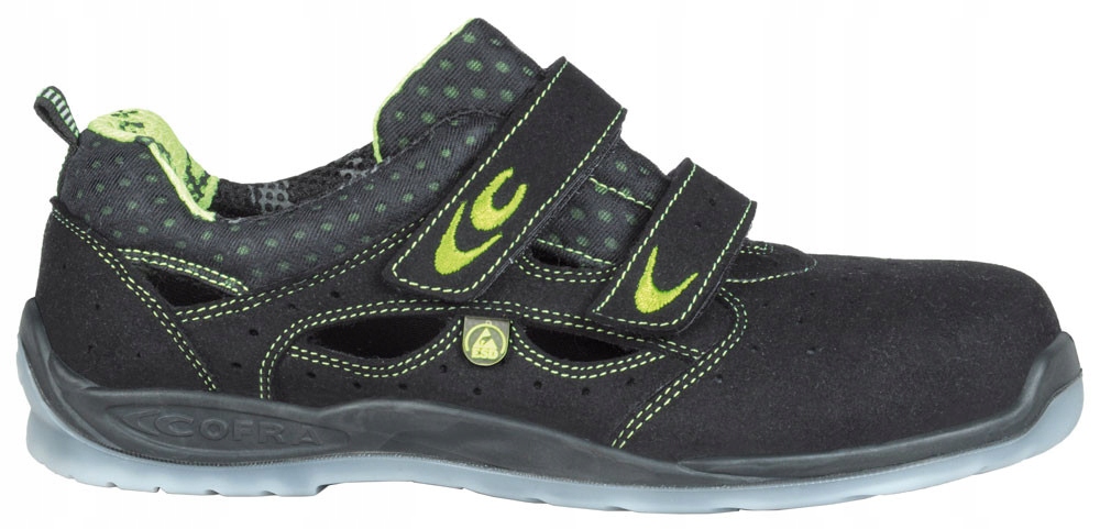 Sandały Robocze Damskie Ochronne Z Noskiem Bez Metalu Skórzane S1P Cofra 36