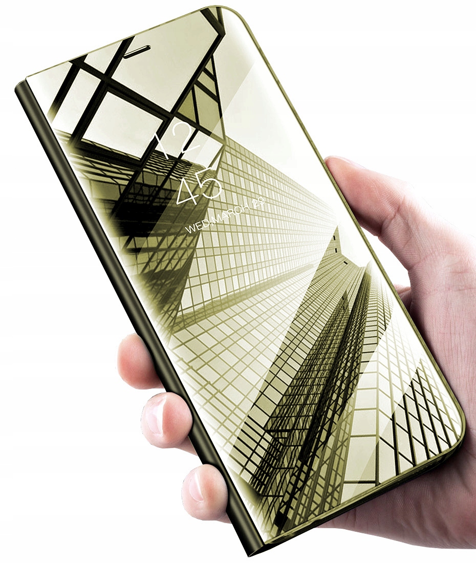 ETUI CLEAR VIEW COVER DO XIAOMI REDMI 7A +SZKŁO Dedykowany model Redmi 7a