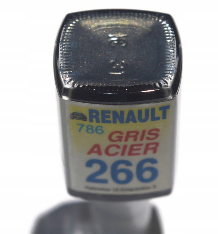 RENAULT 266 GRIS ACIER LAKIER ZAPRAWKA DO RYS ARA 10 ML