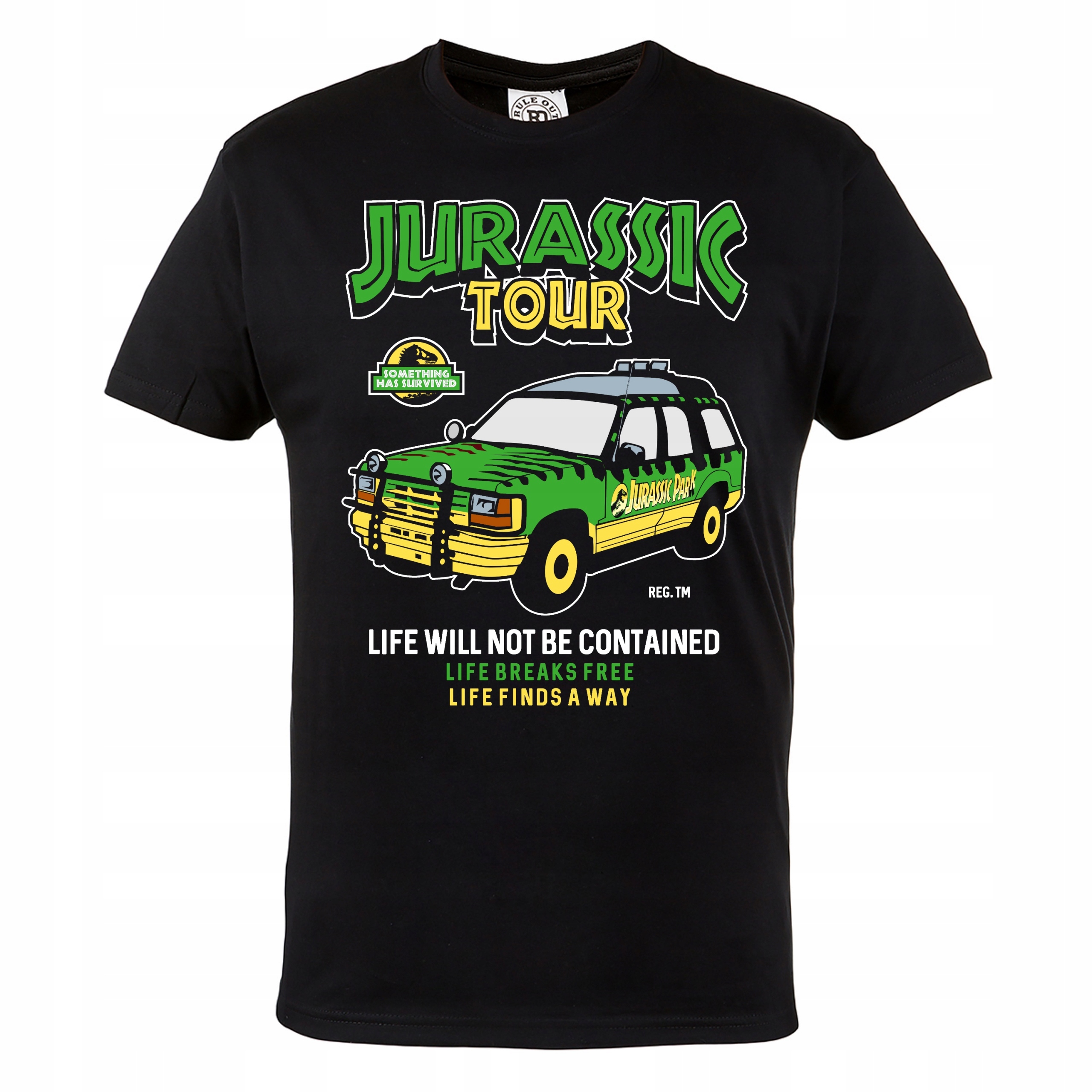 

Koszulka Motoryzacyjna Jurassic Tour MOTO167 Black