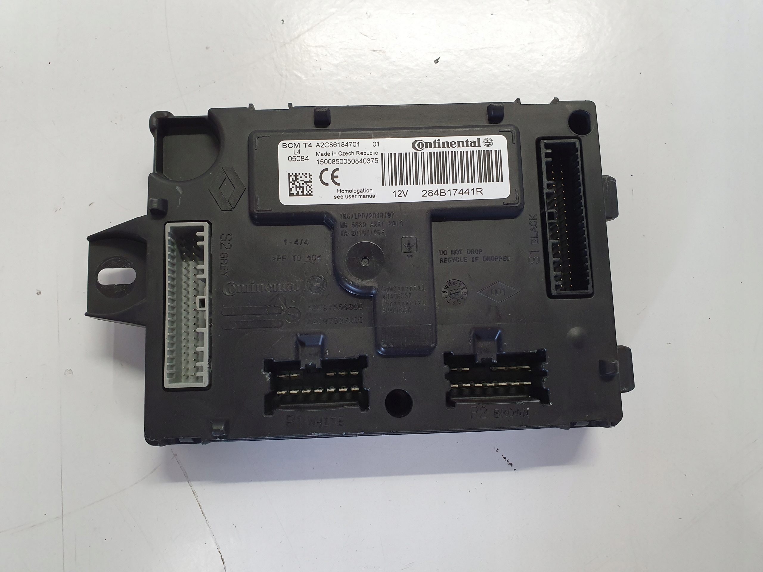 RENAULT CLIO IV МОДУЛЬ ДРАЙВЕРА BCM 284B17441R