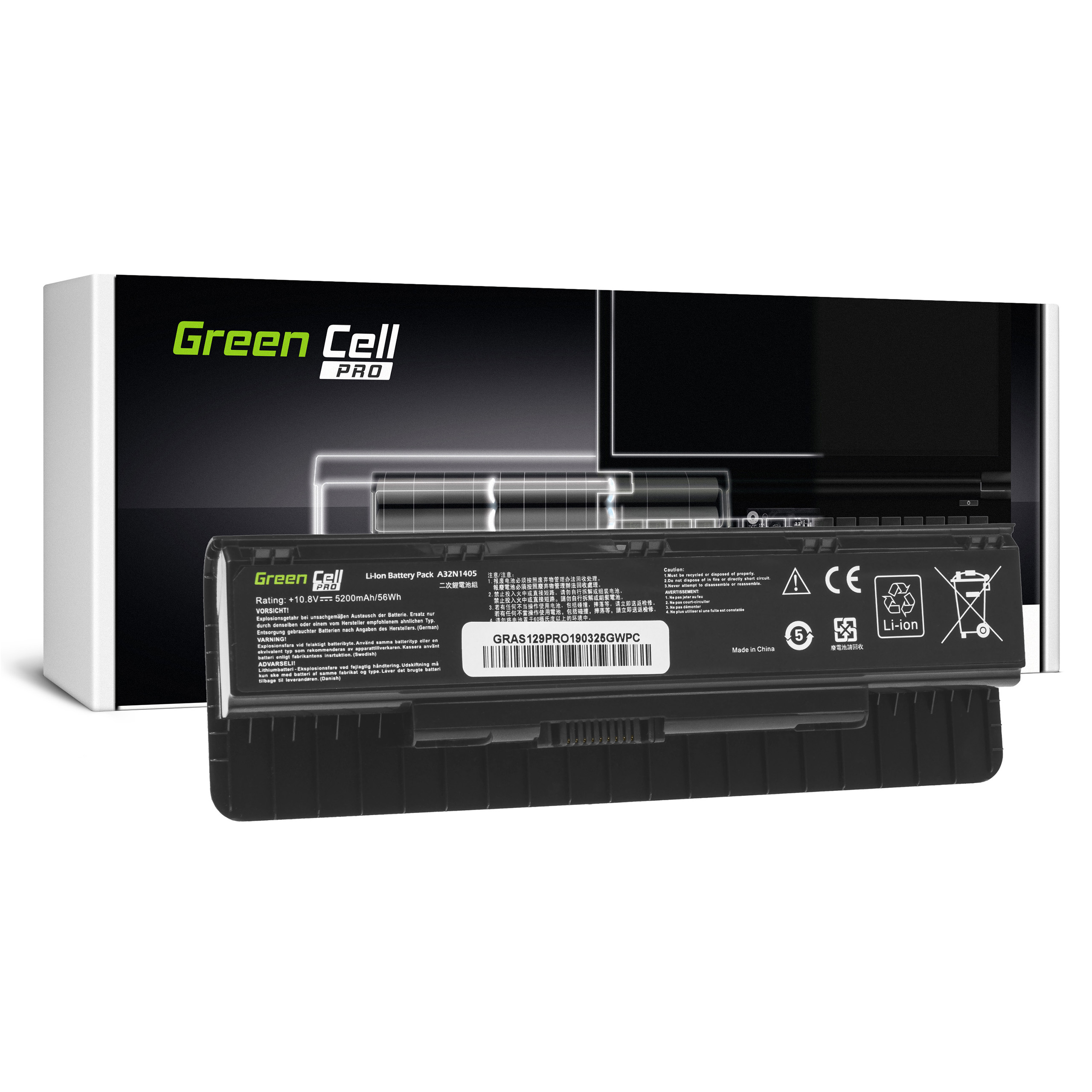 

Bateria A32N1405 do Asus N551 N551J N751 N551JM